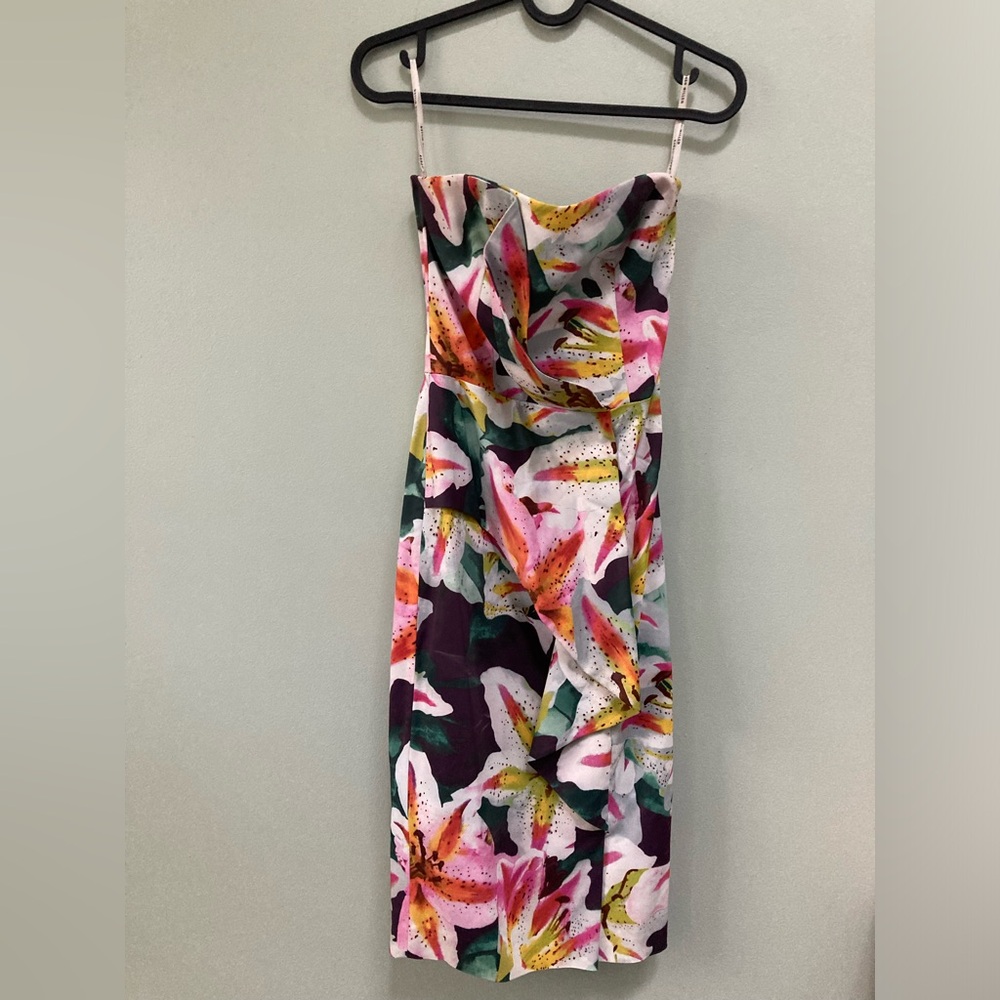 Karen Millen strapless dress size 2